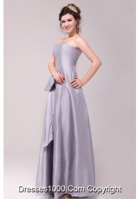 The Bran New Style Strapless A-line Taffeta Prom Evening Dress