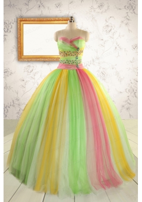 Elegant Sweet 16 Dresses in Multi Color for 2015