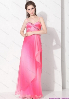 Sexy 2015 Spaghetti Straps Prom Dress in Multi Color