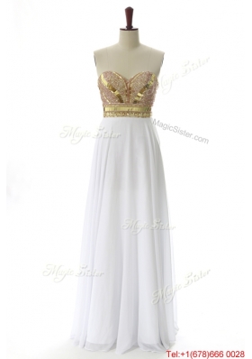 Vintage Sweetheart Custom Made Prom Dresses with Beading and Sequins