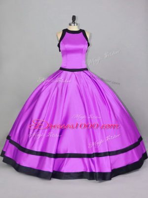 Sleeveless Ruching Zipper Quinceanera Dress