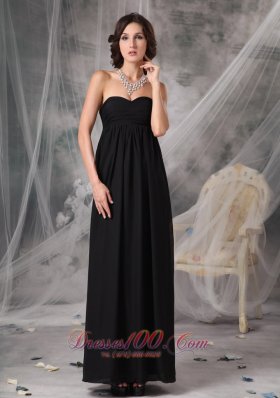 Empire Little Black Maxi Dress Ankle-length Outlet