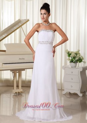 Prom Dress Beaded Decorata Bust and Waist Brush