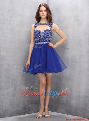 Stylish Sleeveless Beading Zipper Prom Evening Gown