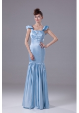 Beading Square Mermaid Long Prom Dress