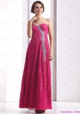 2015 Pretty Sweetheart Floor Length Prom Dress with Beading