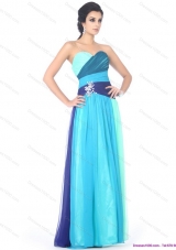 Sexy Multi Color Sweetheart Prom Dresses with Ruffles and Beading