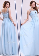 Lovely Empire Straps Sweetheart Prom Dresses with Beading