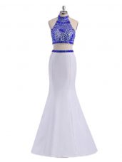 Sleeveless Beading Criss Cross Going Out Dresses