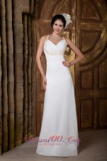 Classy Empire V-neck Prom Dress Discounted Ruch