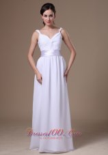 Unique Empire Straps Floor-length Homecoming Dress